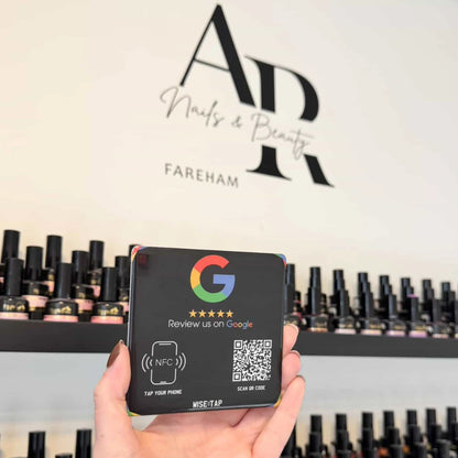 Google | Sticky NFC Table Plate - Dark