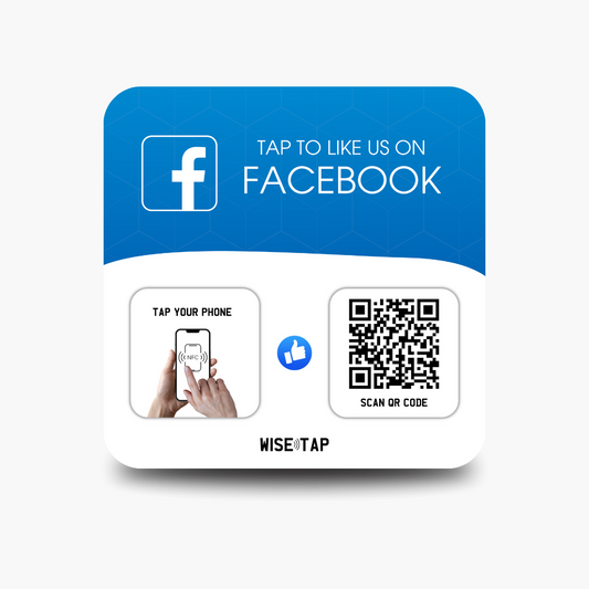 Facebook - Sticky NFC Table Talker