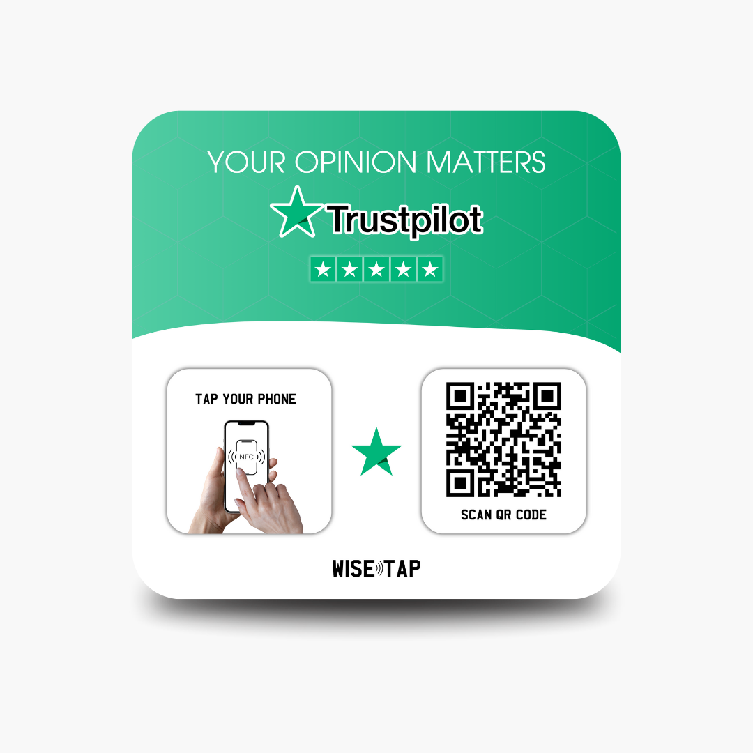 Trustpilot NFC Table Talker