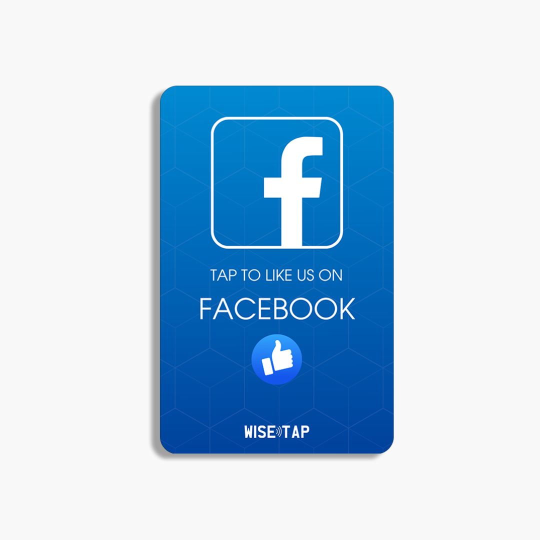 WiseTap | Facebook - NFC Review Card