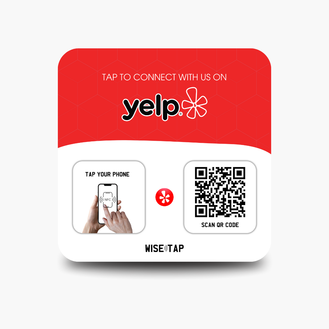 Yelp - Sticky NFC Table Talker